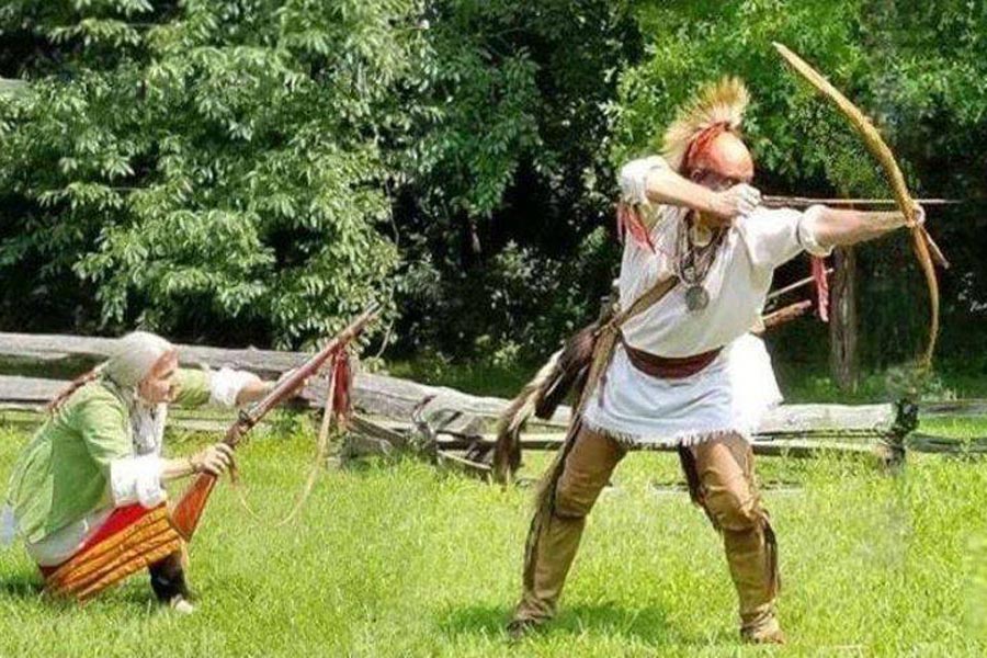 Apple River Fort native warriors