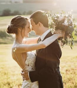 bride and groom