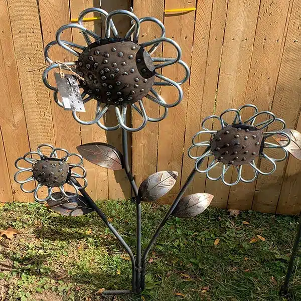 Metal works at Galena Country Fair
