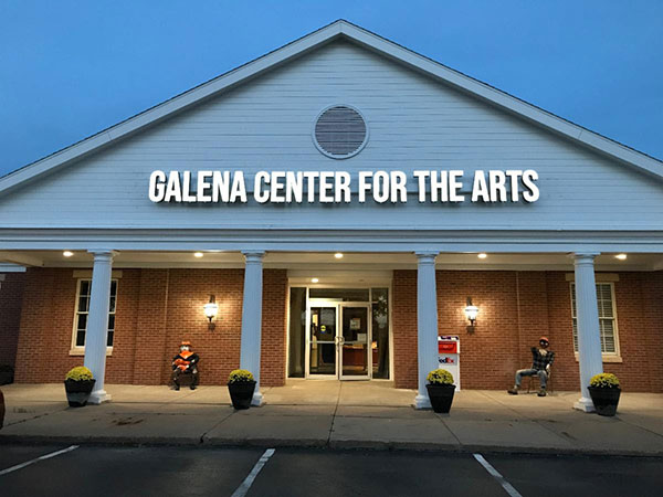 Exeterior of thhe Galena Center for the Arts
