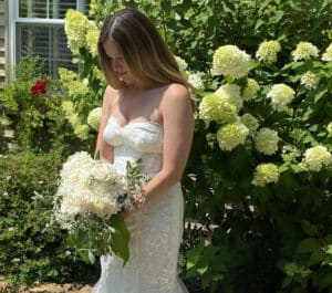 Custom bridal boqueet